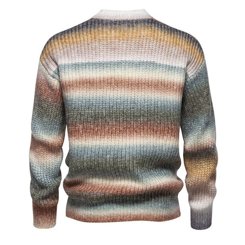 EB | Strickpullover mit Ombre-effekt Weich und Warm Zeitloses Design