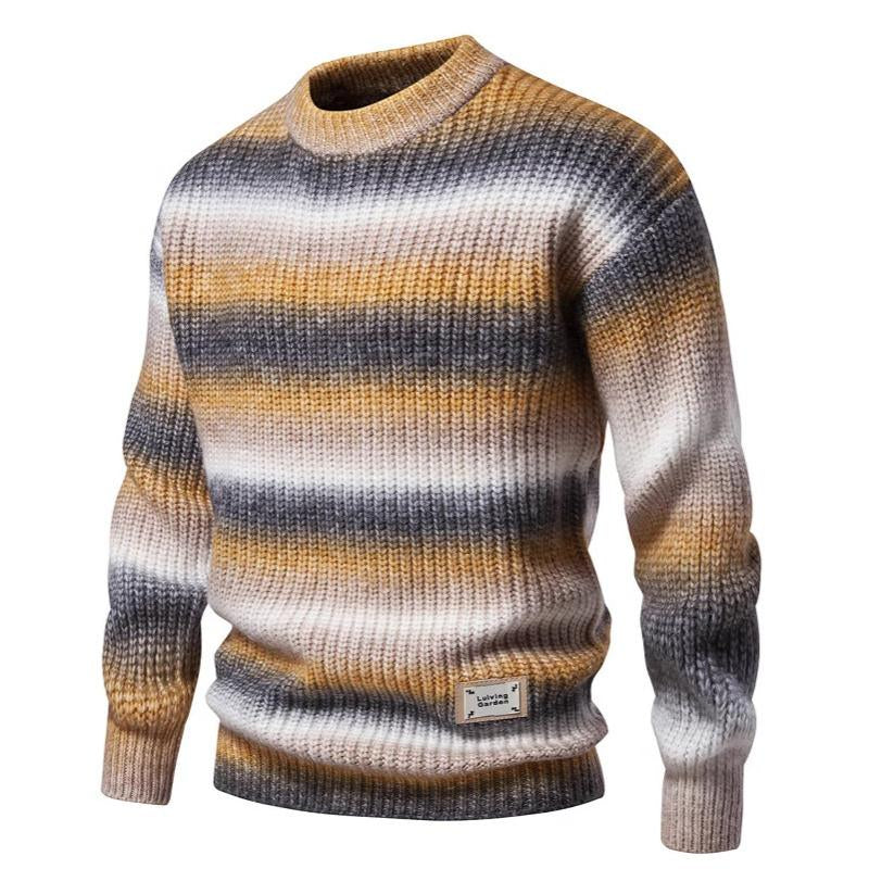 EB | Strickpullover mit Ombre-effekt Weich und Warm Zeitloses Design