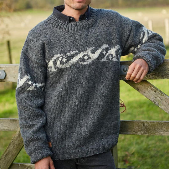 EB | Rundhals - Strickpullover - Jacquard