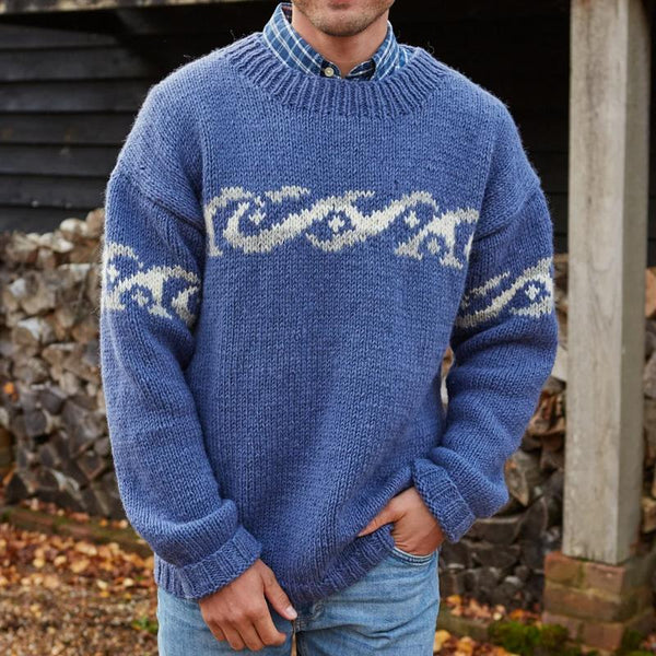 EB | Rundhals - Strickpullover - Jacquard