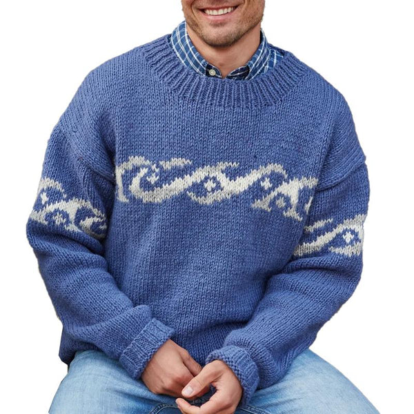EB | Rundhals - Strickpullover - Jacquard