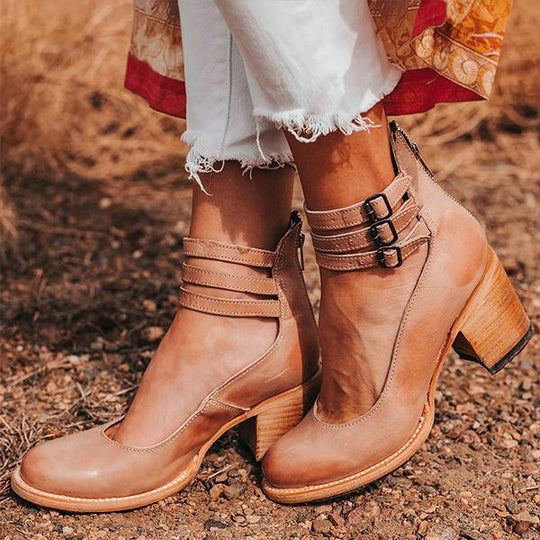 Vintage-Schuhe mit Absätzen EB