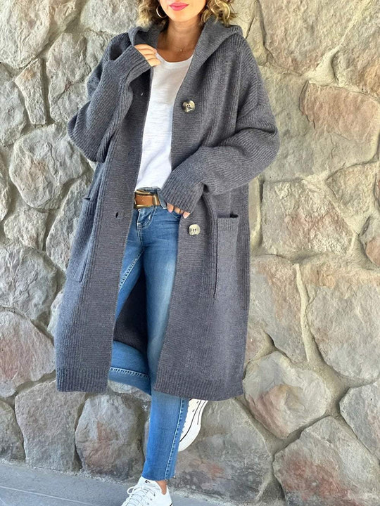 EB | Strick Hoodie Jacke für Frauen Herbst Edition