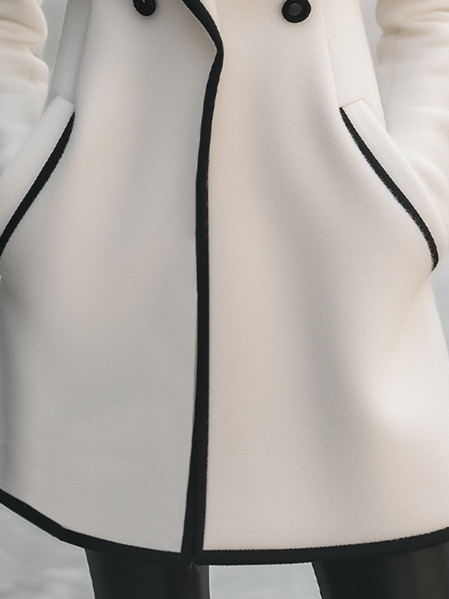 EB | Duster - elegante Damenjacke mit schwarzen Akzenten
