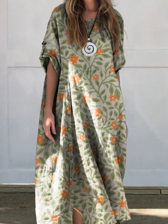 EB | Leinen Baumwolle Kleid
