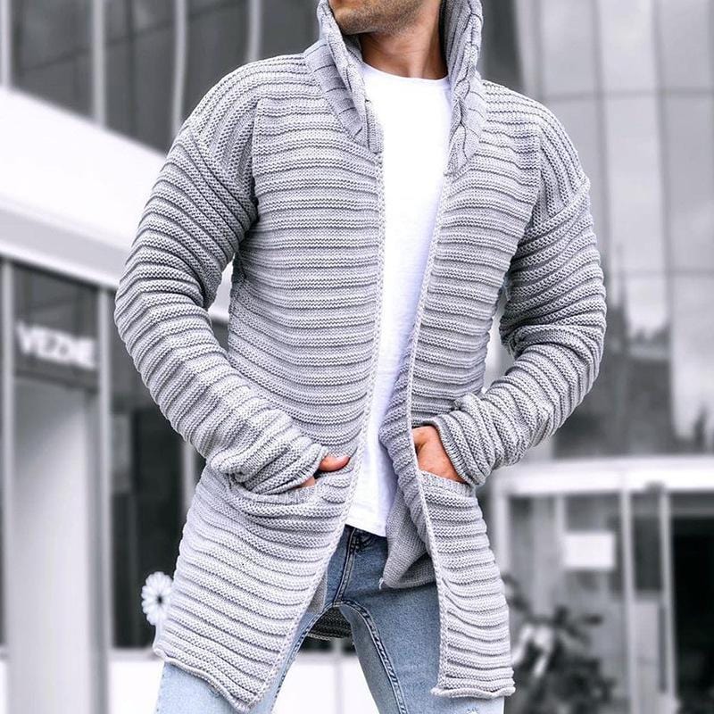 EB | Strickjacke mit Stehkragen
