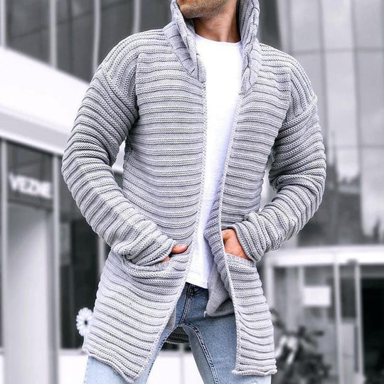 EB | Strickjacke mit Stehkragen