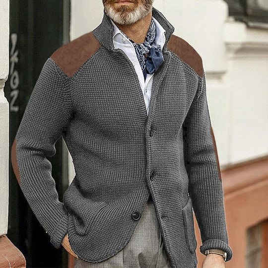 EB | Strickjacke Wollmischung Robust und Klassisch