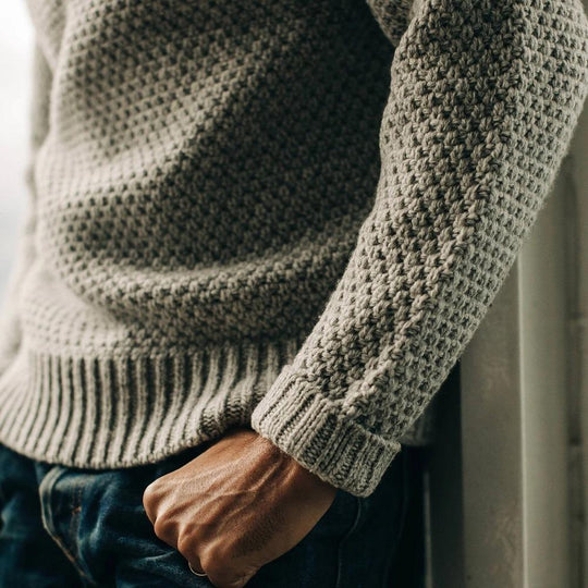 EB | Strukturstrickpullover Weich und Wärmedämmend Ideal für Den Alltag