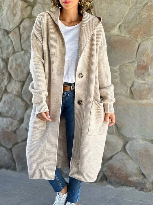 EB | Strick Hoodie Jacke für Frauen Herbst Edition