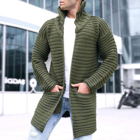 EB | Strickjacke mit Stehkragen
