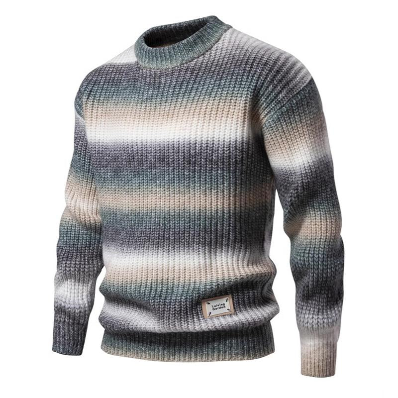EB | Strickpullover mit Ombre-effekt Weich und Warm Zeitloses Design