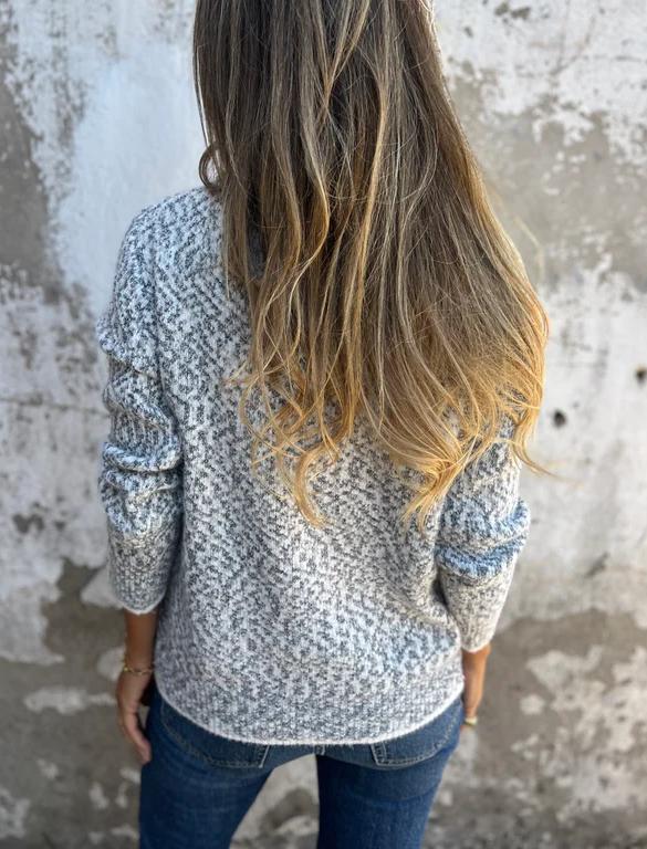 EB | Strick-cardigan mit Knopfverschluss Weicher Komfort Zeitloses Design