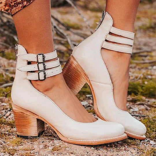 Vintage-Schuhe mit Absätzen EB