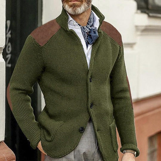 EB | Strickjacke Wollmischung Robust und Klassisch
