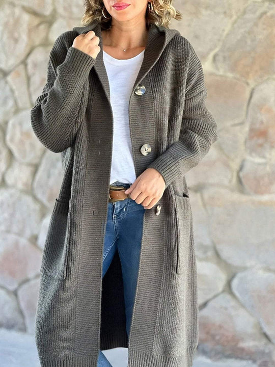 EB | Strick Hoodie Jacke für Frauen Herbst Edition