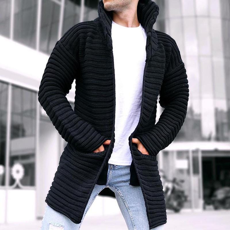 EB | Strickjacke mit Stehkragen
