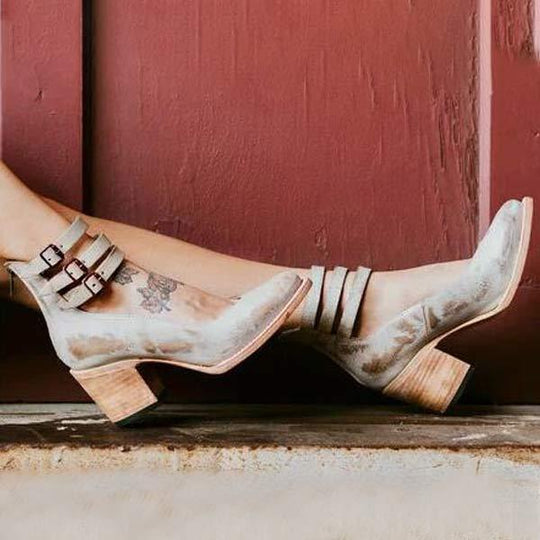 Vintage-Schuhe mit Absätzen EB