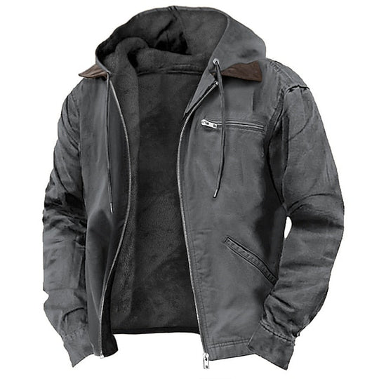 Funktionale Wasserdichte Outdoor Winterparka Jacke Mit Kapuze Polyester | EB