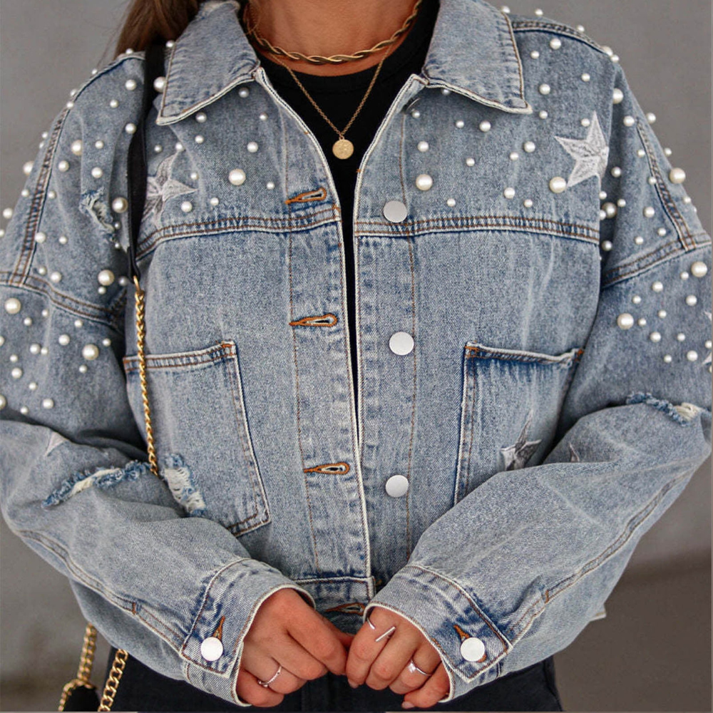 EB | Moderne Jeansjacke für Damen für den Herbst