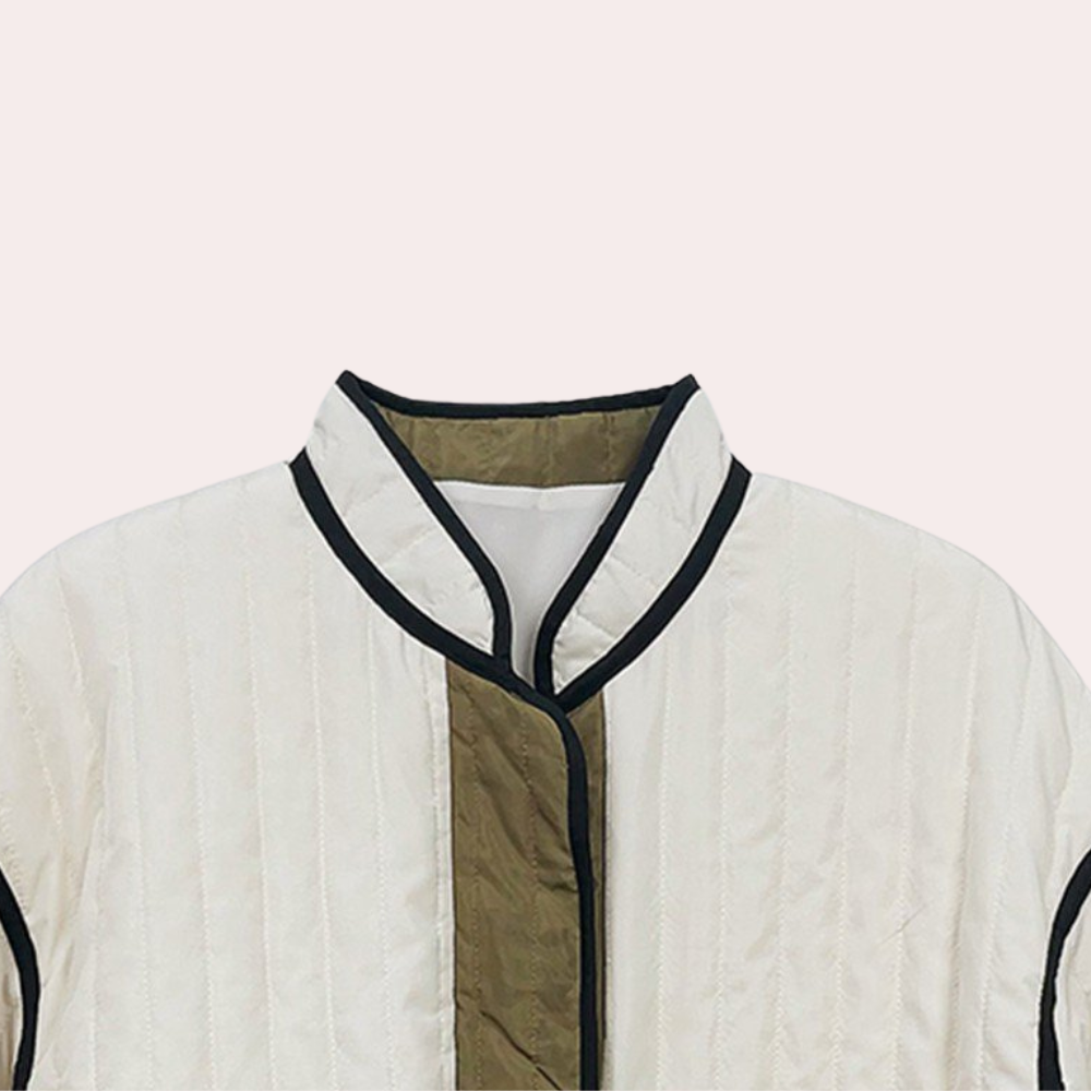EB | Elegante Texturierte Herbstjacke für Damen
