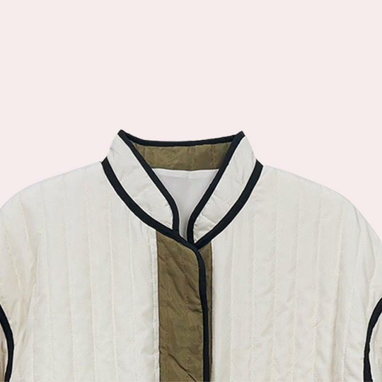 EB | Elegante Texturierte Herbstjacke für Damen