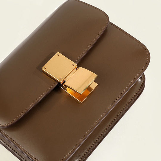EB | Klassische Schultertasche mit Klappe