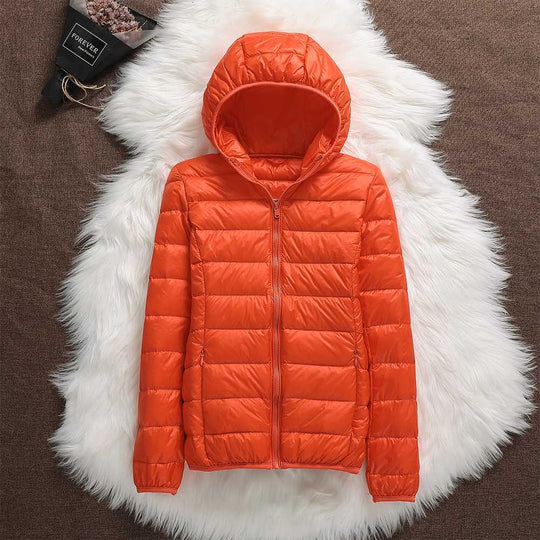 EB | Stylischer, Bunter Wintermantel Damen