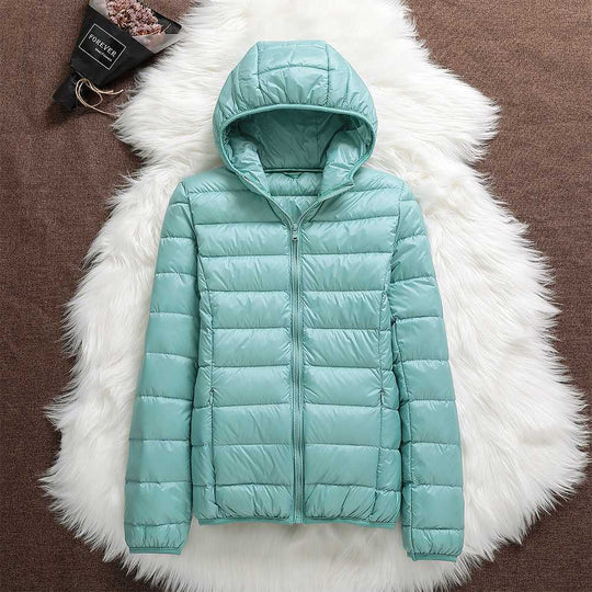 EB | Stylischer, Bunter Wintermantel Damen