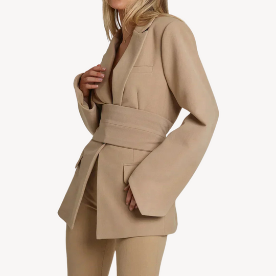 EB | Damen Gürtel-Blazer – Elegante Anzugjacke