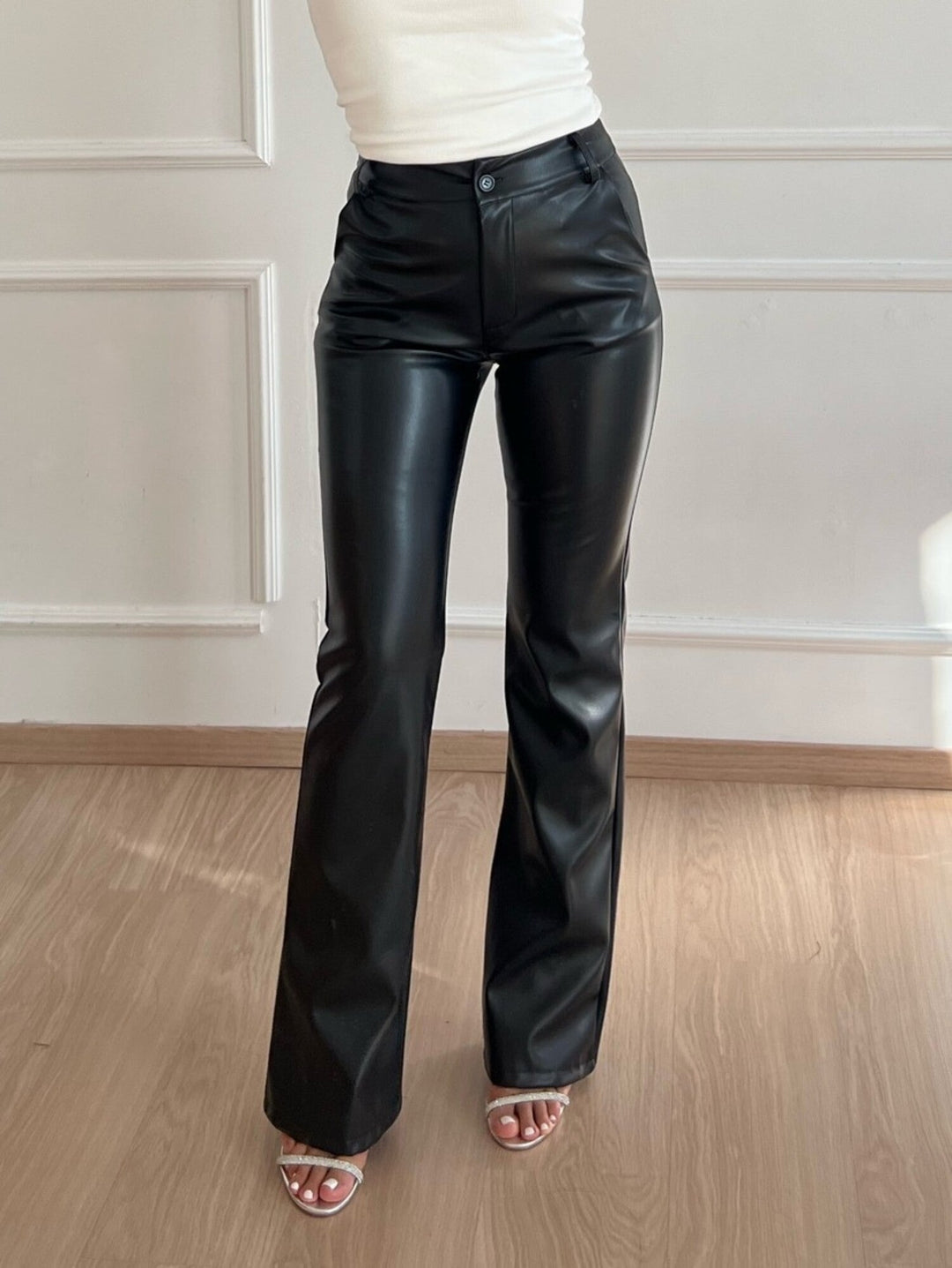 EB | hose mit ausgestelltem Bein für Damen Retro Mode
