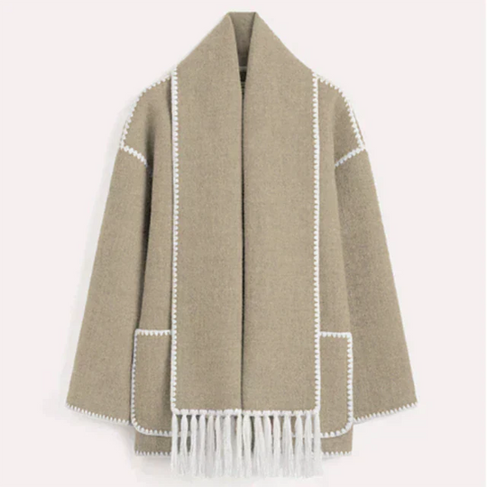 EB | Blendenjacke - elegante oversized Damenwinteroberbekleidung