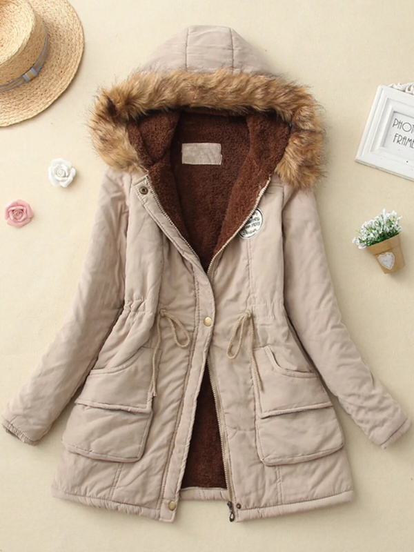 EB | Slim-Fit Parka mit Kapuze - Bequem & Stilvoll