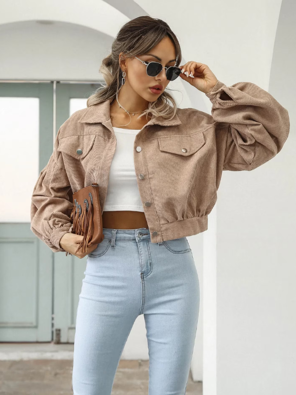 EB | Cropped Bomberjacke - Lässig & Stilvoll