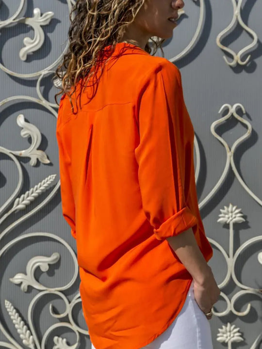 EB | Klassische Bluse für Damen Zeitlos und Vielseitig für Jeden Anlass