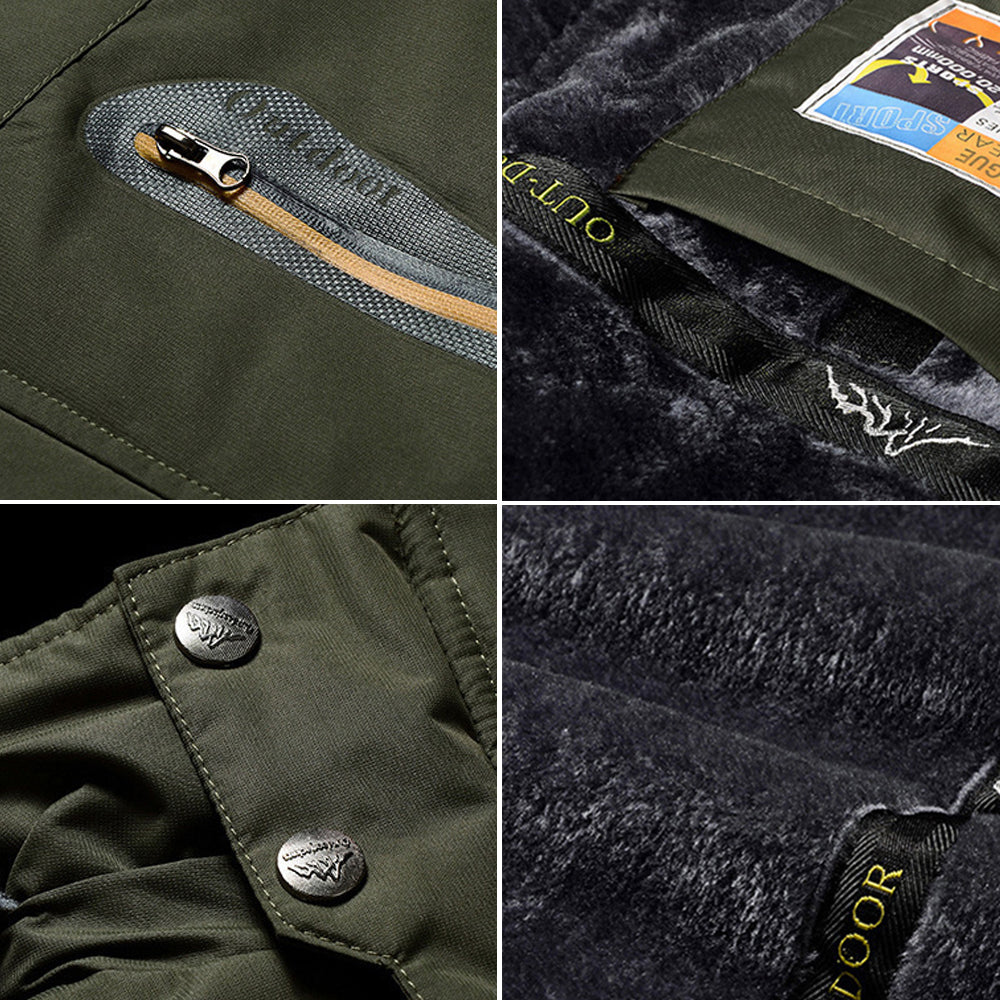 EB | Gefütterte Herrenjacke mit Kapuze - Cavalieri