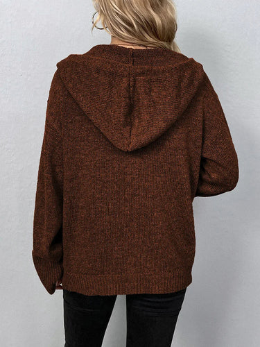 EB | Strickcardigan mit Kapuze