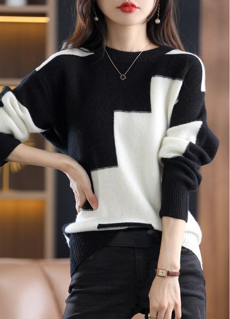 EB | Gestrickter Freizeitpullover