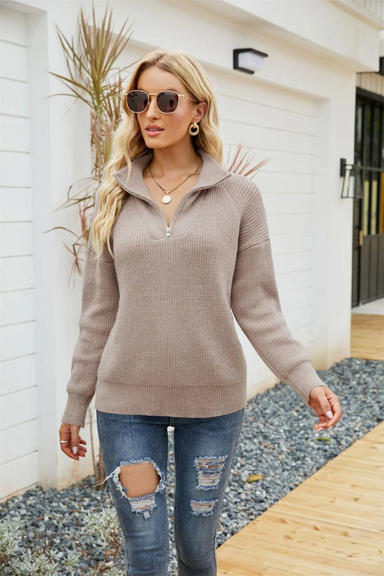 EB | Strick-Half-Zip-Pullover