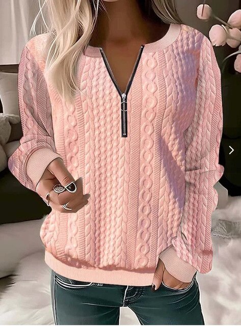 EB | Strickpullover mit Rundhalsausschnitt und Jacquard-Muster