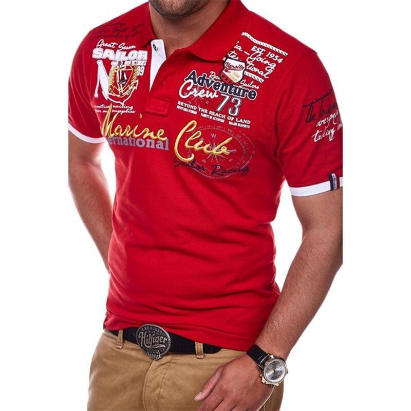 EB | Poloshirt mit Buchstaben für Herren