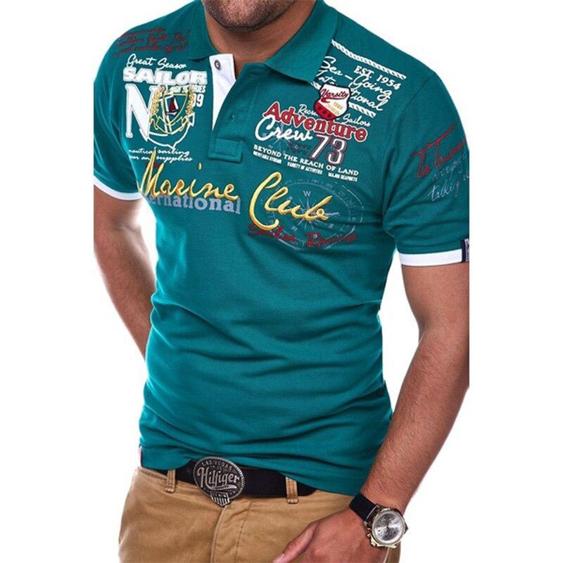 EB | Poloshirt mit Buchstaben für Herren