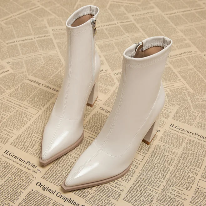 EB |  Damen-Stiefeletten mit hohem Absatz