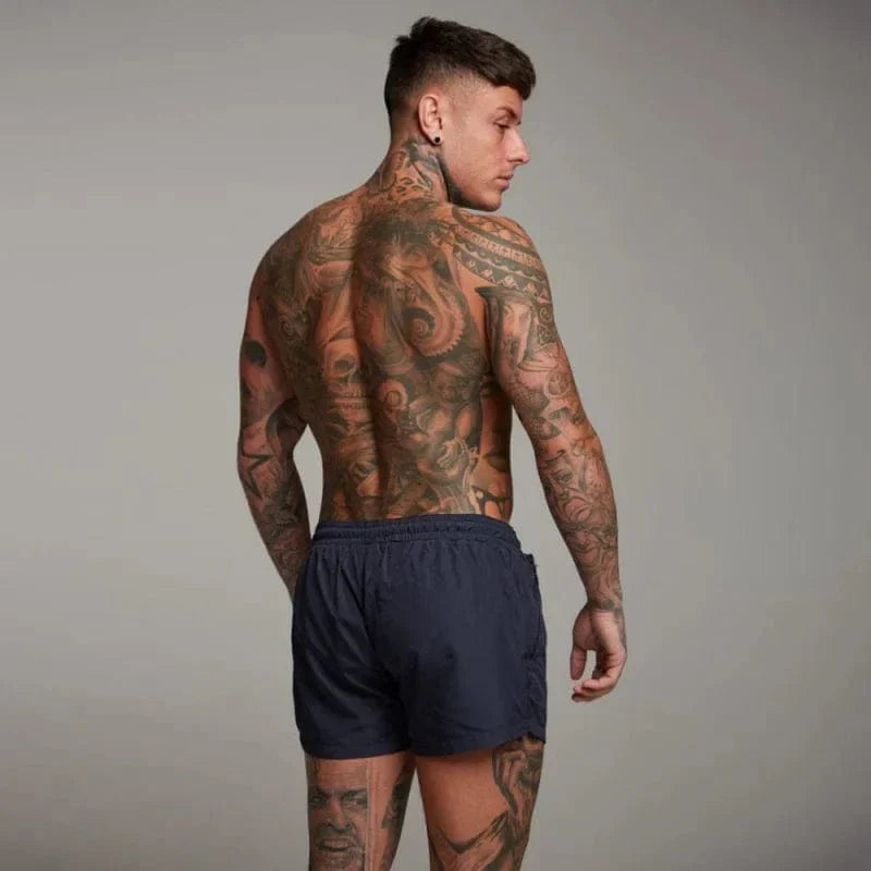 EB | Kurze Badeshorts für Männer mit Tasche