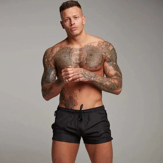 EB | Kurze Badeshorts für Männer mit Tasche