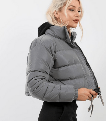 EB | Pufferjacke mit Kordelzug Tragen