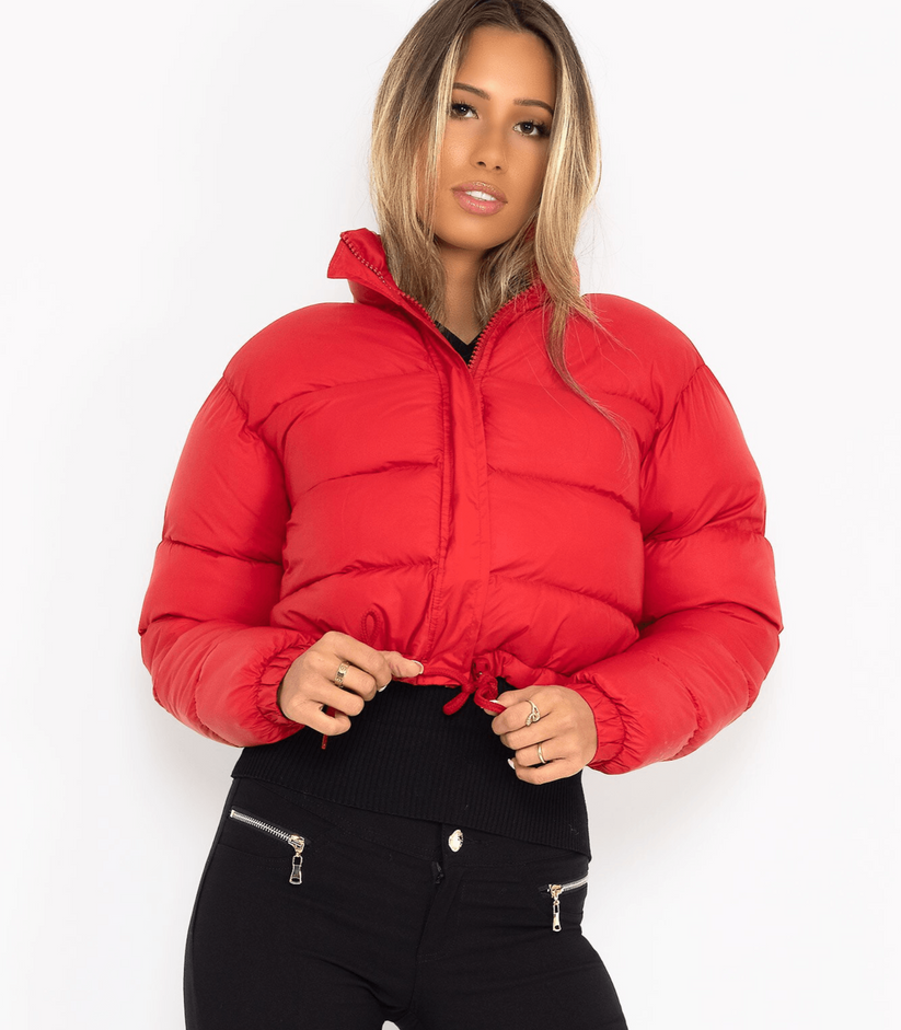EB | Pufferjacke mit Kordelzug Tragen