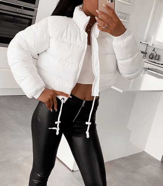 EB | Pufferjacke mit Kordelzug Tragen