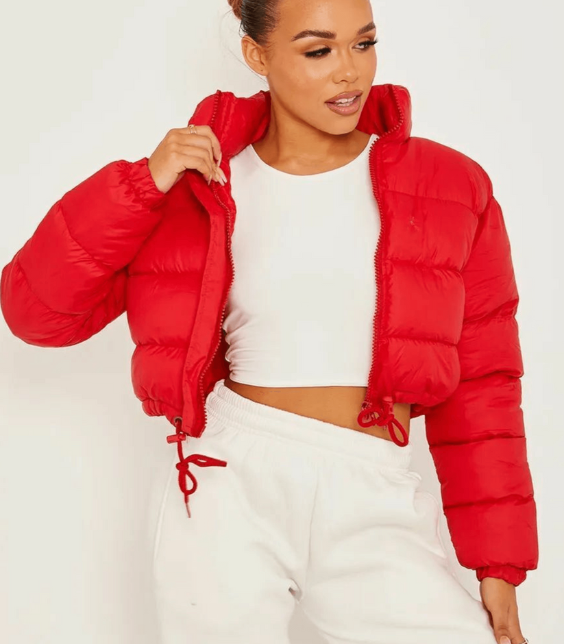 EB | Pufferjacke mit Kordelzug Tragen