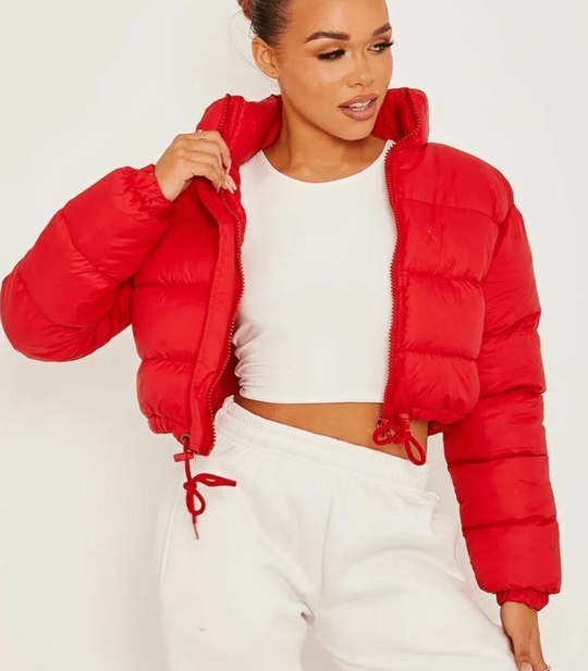 EB | Pufferjacke mit Kordelzug Tragen